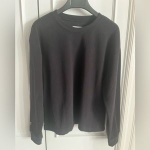 Dudley Stephens Chateau Lounge Top- Black- Size Large